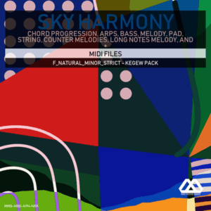 Sky Harmony - 4 Chords - 5 Notes-Chords - 16 Bars - Strict - F_Natural_Minor_Strict - Kegew Pack