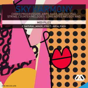 Sky Harmony - 4 Chords - 5 Notes-Chords - 16 Bars - Strict - F_Natural_Minor_Strict - Nipal Pack