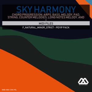 Sky Harmony - 4 Chords - 5 Notes-Chords - 16 Bars - Strict - F_Natural_Minor_Strict - Peyip Pack
