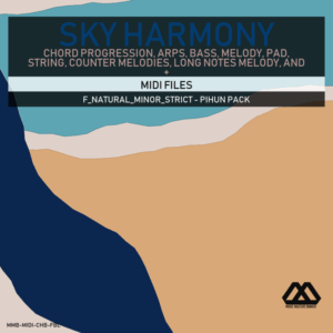 Sky Harmony - 4 Chords - 5 Notes-Chords - 16 Bars - Strict - F_Natural_Minor_Strict - Pihun Pack