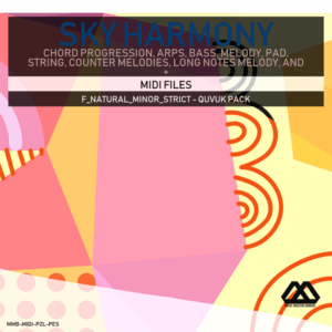 Sky Harmony - 4 Chords - 5 Notes-Chords - 16 Bars - Strict - F_Natural_Minor_Strict - Quvuk Pack