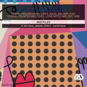 Sky Harmony - 4 Chords - 5 Notes-Chords - 16 Bars - Strict - F_Natural_Minor_Strict - Sayiz Pack