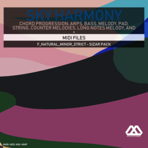 Sky Harmony - 4 Chords - 5 Notes-Chords - 16 Bars - Strict - F_Natural_Minor_Strict - Sizar Pack