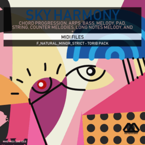 Sky Harmony - 4 Chords - 5 Notes-Chords - 16 Bars - Strict - F_Natural_Minor_Strict - Torib Pack