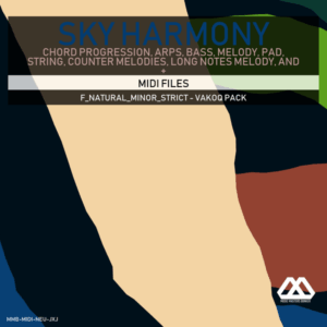 Sky Harmony - 4 Chords - 5 Notes-Chords - 16 Bars - Strict - F_Natural_Minor_Strict - Vakoq Pack