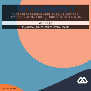 Sky Harmony - 4 Chords - 5 Notes-Chords - 16 Bars - Strict - F_Natural_Minor_Strict - Vomal Pack