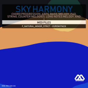 Sky Harmony - 4 Chords - 5 Notes-Chords - 16 Bars - Strict - F_Natural_Minor_Strict - Vurow Pack