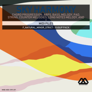 Sky Harmony - 4 Chords - 5 Notes-Chords - 16 Bars - Strict - F_Natural_Minor_Strict - Xuqup Pack