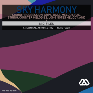 Sky Harmony - 4 Chords - 5 Notes-Chords - 16 Bars - Strict - F_Natural_Minor_Strict - Yatis Pack