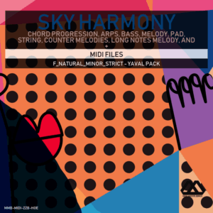 Sky Harmony - 4 Chords - 5 Notes-Chords - 16 Bars - Strict - F_Natural_Minor_Strict - Yaval Pack