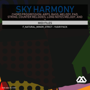 Sky Harmony - 4 Chords - 5 Notes-Chords - 16 Bars - Strict - F_Natural_Minor_Strict - Yugir Pack