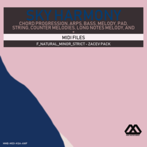 Sky Harmony - 4 Chords - 5 Notes-Chords - 16 Bars - Strict - F_Natural_Minor_Strict - Zacev Pack