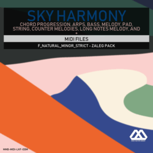 Sky Harmony - 4 Chords - 5 Notes-Chords - 16 Bars - Strict - F_Natural_Minor_Strict - Zaleg Pack