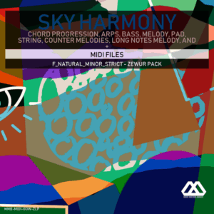 Sky Harmony - 4 Chords - 5 Notes-Chords - 16 Bars - Strict - F_Natural_Minor_Strict - Zewur Pack