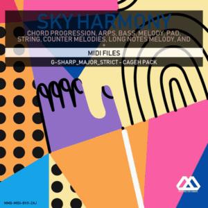 Sky Harmony - 4 Chords - 5 Notes-Chords - 16 Bars - Strict - G-sharp_Major_Strict - Cageh Pack