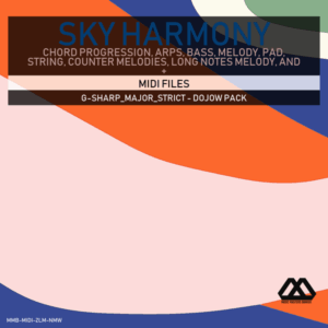 Sky Harmony - 4 Chords - 5 Notes-Chords - 16 Bars - Strict - G-sharp_Major_Strict - Dojow Pack