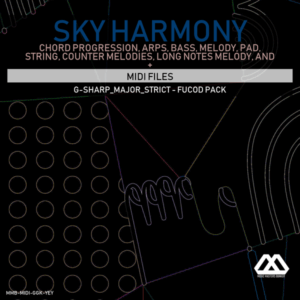 Sky Harmony - 4 Chords - 5 Notes-Chords - 16 Bars - Strict - G-sharp_Major_Strict - Fucod Pack