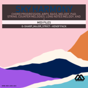 Sky Harmony - 4 Chords - 5 Notes-Chords - 16 Bars - Strict - G-sharp_Major_Strict - Henof Pack