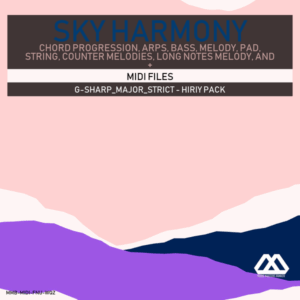 Sky Harmony - 4 Chords - 5 Notes-Chords - 16 Bars - Strict - G-sharp_Major_Strict - Hiriy Pack