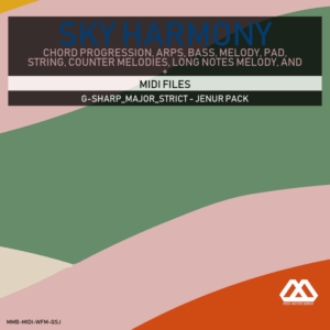 Sky Harmony - 4 Chords - 5 Notes-Chords - 16 Bars - Strict - G-sharp_Major_Strict - Jenur Pack