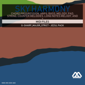 Sky Harmony - 4 Chords - 5 Notes-Chords - 16 Bars - Strict - G-sharp_Major_Strict - Jezul Pack