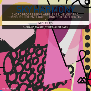 Sky Harmony - 4 Chords - 5 Notes-Chords - 16 Bars - Strict - G-sharp_Major_Strict - Kibit Pack
