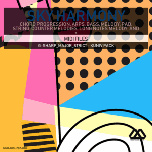 Sky Harmony - 4 Chords - 5 Notes-Chords - 16 Bars - Strict - G-sharp_Major_Strict - Kuniv Pack