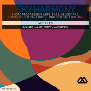 Sky Harmony - 4 Chords - 5 Notes-Chords - 16 Bars - Strict - G-sharp_Major_Strict - Napuh Pack