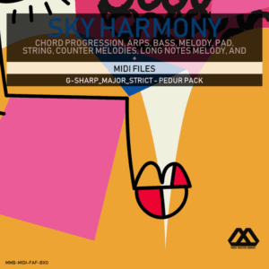Sky Harmony - 4 Chords - 5 Notes-Chords - 16 Bars - Strict - G-sharp_Major_Strict - Pedur Pack