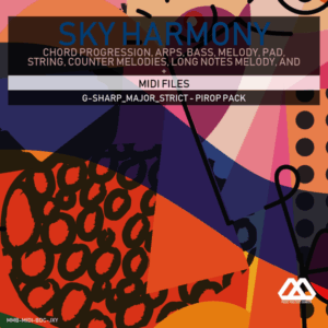 Sky Harmony - 4 Chords - 5 Notes-Chords - 16 Bars - Strict - G-sharp_Major_Strict - Pirop Pack