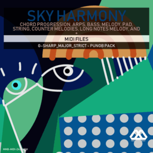 Sky Harmony - 4 Chords - 5 Notes-Chords - 16 Bars - Strict - G-sharp_Major_Strict - Punob Pack