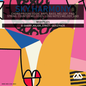 Sky Harmony - 4 Chords - 5 Notes-Chords - 16 Bars - Strict - G-sharp_Major_Strict - Qefiz Pack