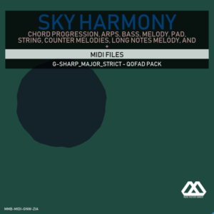 Sky Harmony - 4 Chords - 5 Notes-Chords - 16 Bars - Strict - G-sharp_Major_Strict - Qofad Pack