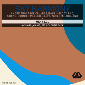 Sky Harmony - 4 Chords - 5 Notes-Chords - 16 Bars - Strict - G-sharp_Major_Strict - Qutir Pack