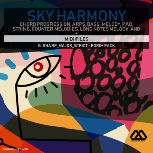 Sky Harmony - 4 Chords - 5 Notes-Chords - 16 Bars - Strict - G-sharp_Major_Strict - Rorih Pack