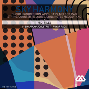 Sky Harmony - 4 Chords - 5 Notes-Chords - 16 Bars - Strict - G-sharp_Major_Strict - Ruyaf Pack