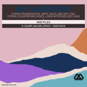 Sky Harmony - 4 Chords - 5 Notes-Chords - 16 Bars - Strict - G-sharp_Major_Strict - Tidid Pack