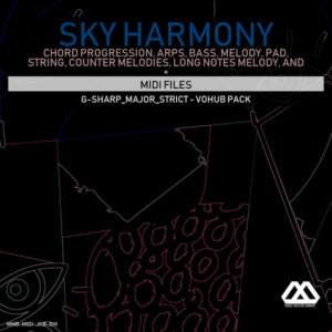 Sky Harmony - 4 Chords - 5 Notes-Chords - 16 Bars - Strict - G-sharp_Major_Strict - Vohub Pack