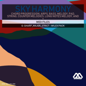 Sky Harmony - 4 Chords - 5 Notes-Chords - 16 Bars - Strict - G-sharp_Major_Strict - Wilex Pack