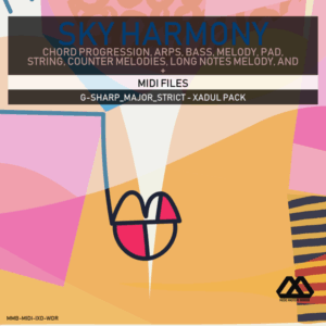 Sky Harmony - 4 Chords - 5 Notes-Chords - 16 Bars - Strict - G-sharp_Major_Strict - Xadul Pack