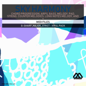 Sky Harmony - 4 Chords - 5 Notes-Chords - 16 Bars - Strict - G-sharp_Major_Strict - Xipul Pack