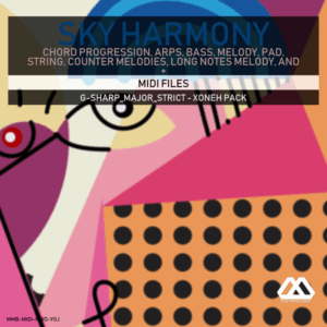 Sky Harmony - 4 Chords - 5 Notes-Chords - 16 Bars - Strict - G-sharp_Major_Strict - Xoneh Pack