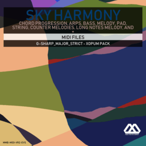 Sky Harmony - 4 Chords - 5 Notes-Chords - 16 Bars - Strict - G-sharp_Major_Strict - Xopum Pack