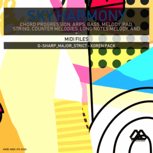 Sky Harmony - 4 Chords - 5 Notes-Chords - 16 Bars - Strict - G-sharp_Major_Strict - Xoren Pack