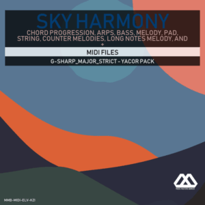 Sky Harmony - 4 Chords - 5 Notes-Chords - 16 Bars - Strict - G-sharp_Major_Strict - Yacor Pack
