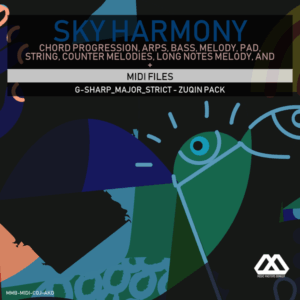 Sky Harmony - 4 Chords - 5 Notes-Chords - 16 Bars - Strict - G-sharp_Major_Strict - Zuqin Pack