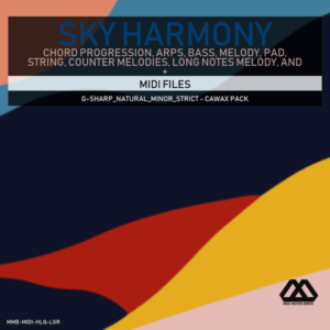 Sky Harmony - 4 Chords - 5 Notes-Chords - 16 Bars - Strict - G-sharp_Natural_Minor_Strict - Cawax Pack
