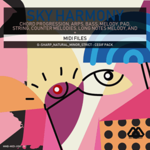 Sky Harmony - 4 Chords - 5 Notes-Chords - 16 Bars - Strict - G-sharp_Natural_Minor_Strict - Cegif Pack