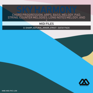 Sky Harmony - 4 Chords - 5 Notes-Chords - 16 Bars - Strict - G-sharp_Natural_Minor_Strict - Datay Pack
