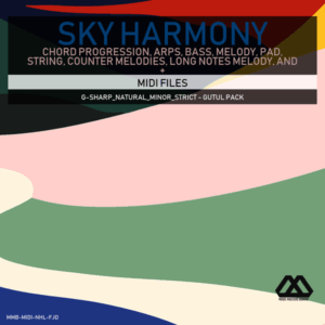 Sky Harmony - 4 Chords - 5 Notes-Chords - 16 Bars - Strict - G-sharp_Natural_Minor_Strict - Gutul Pack